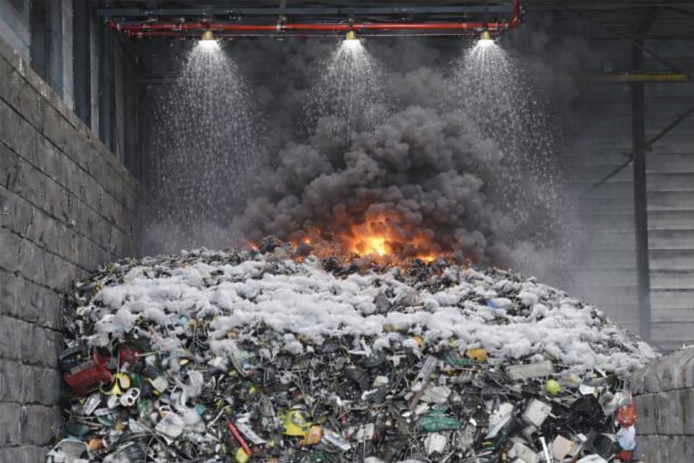 Hydrogel for recycling applications